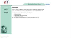 Desktop Screenshot of diabeticfootcare.arcticmedical.co.uk